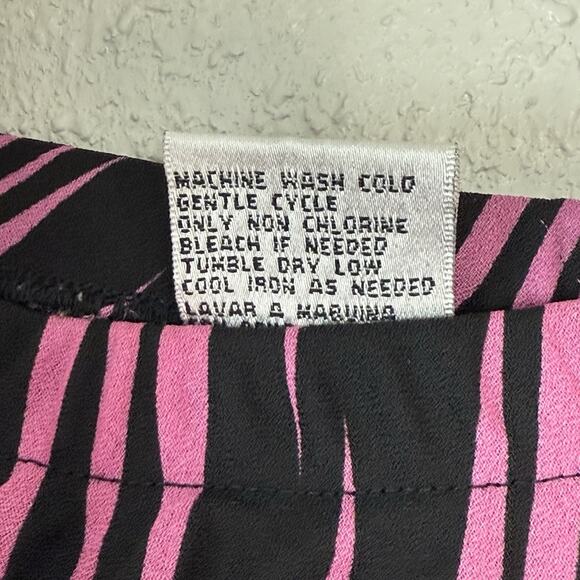 Vintage Y2K Emo Punk Mermaid Geometric Tassel Maxi Skirt - Black, Purple Wms XL - Picture 8 of 11